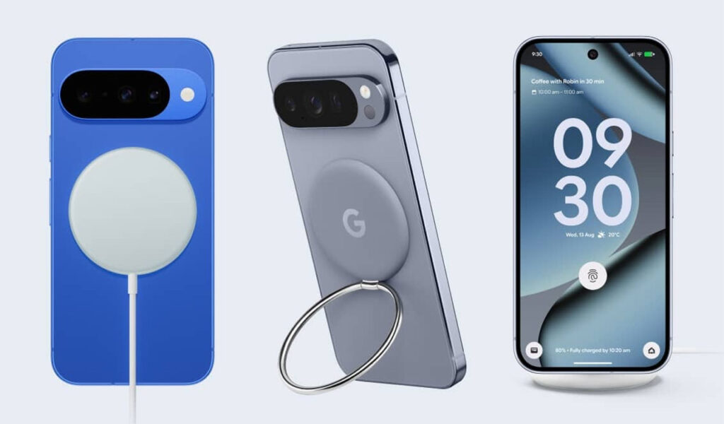 magnetic charger with smartwatch