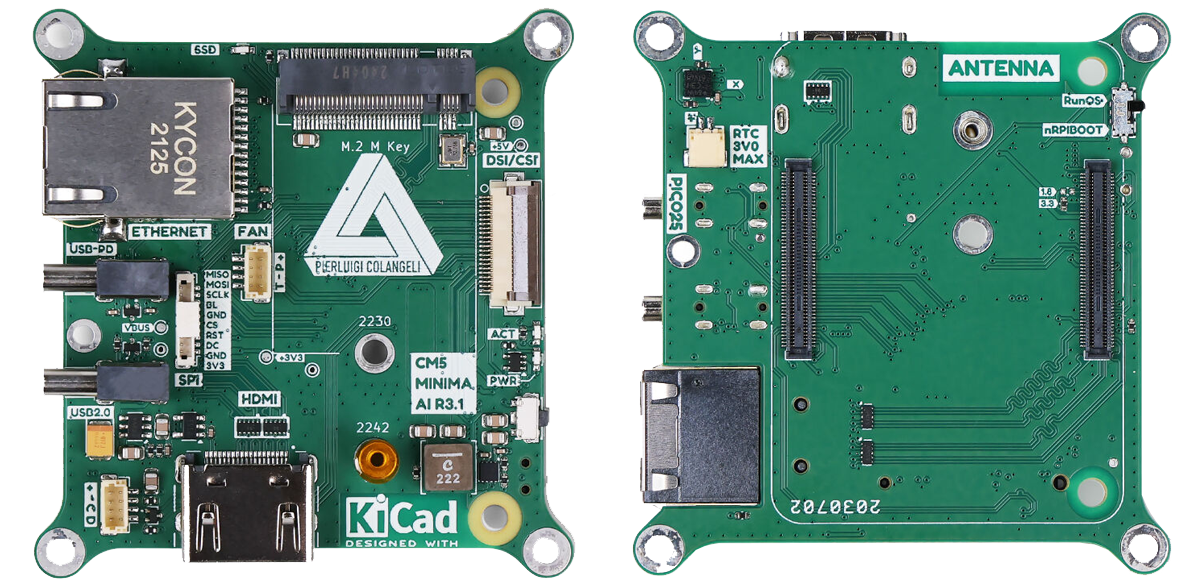Raspberry Pi carrier board