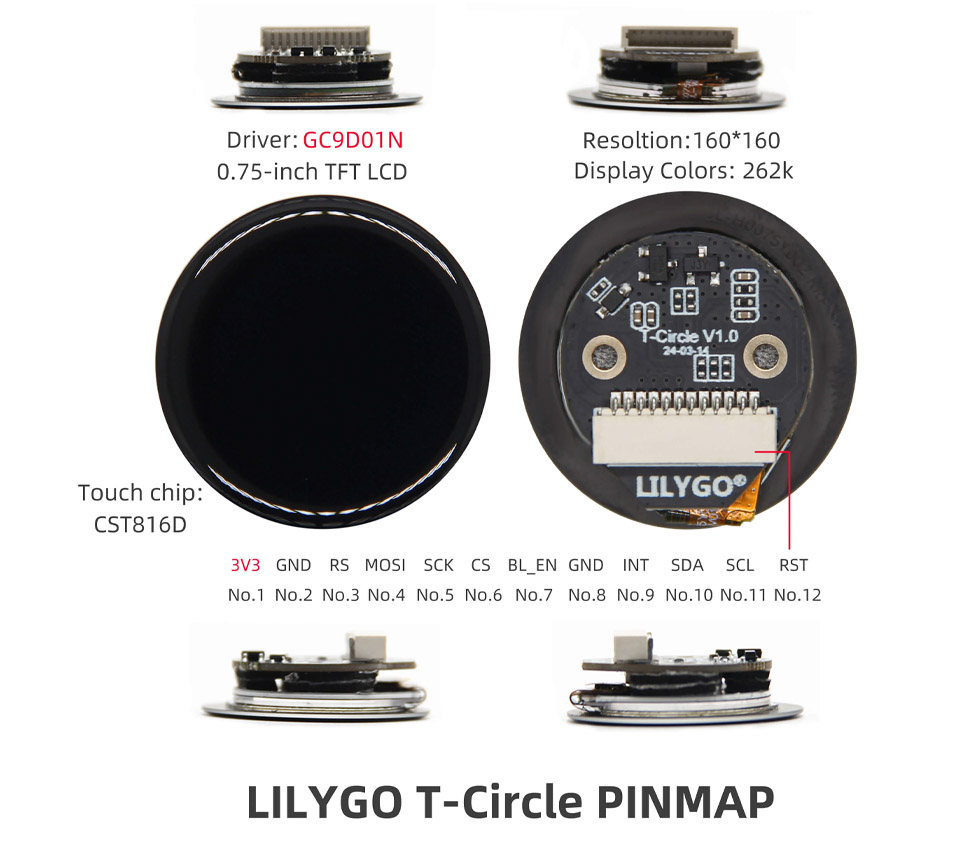 ESP32-S3 display development boards