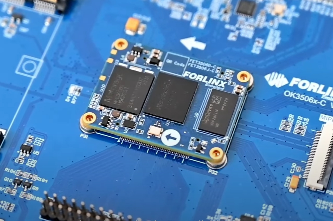 FET3506J-C SoM - Rockchip RK3506J industrial module