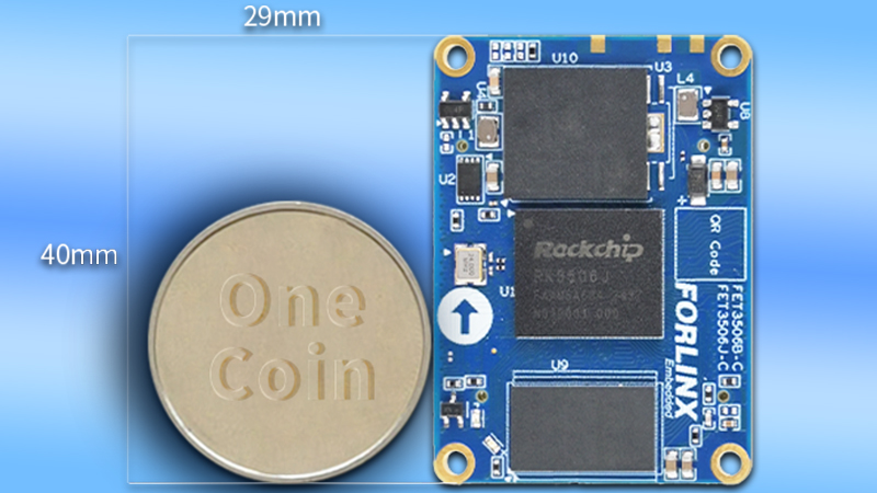 FET3506J-C System on Module (SoM) dimensions