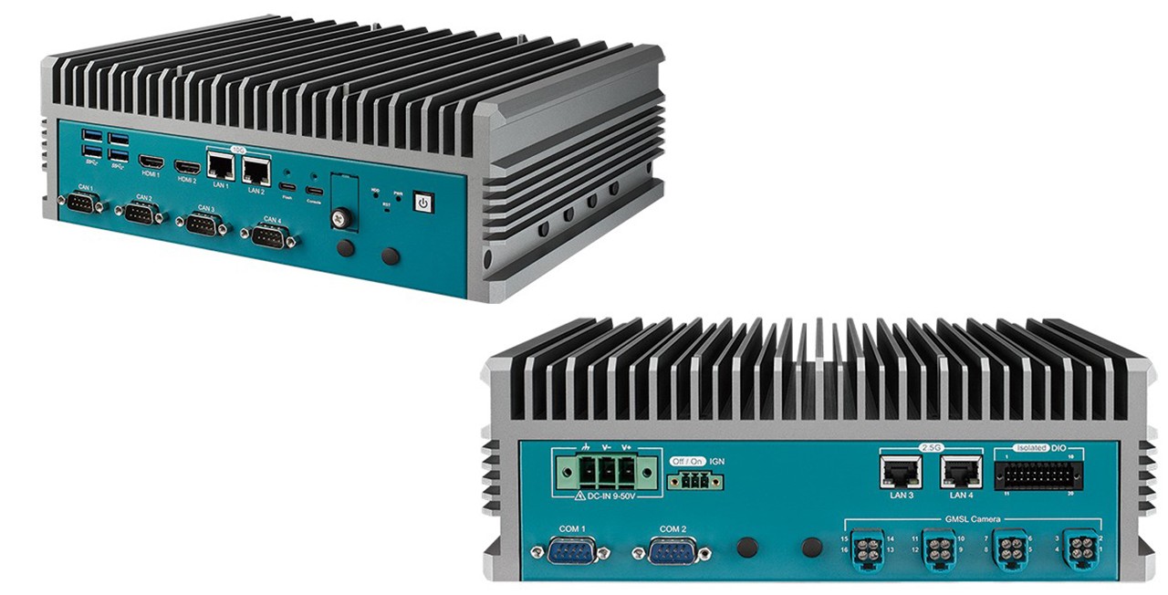 Vecow EAC-7000 series Ports