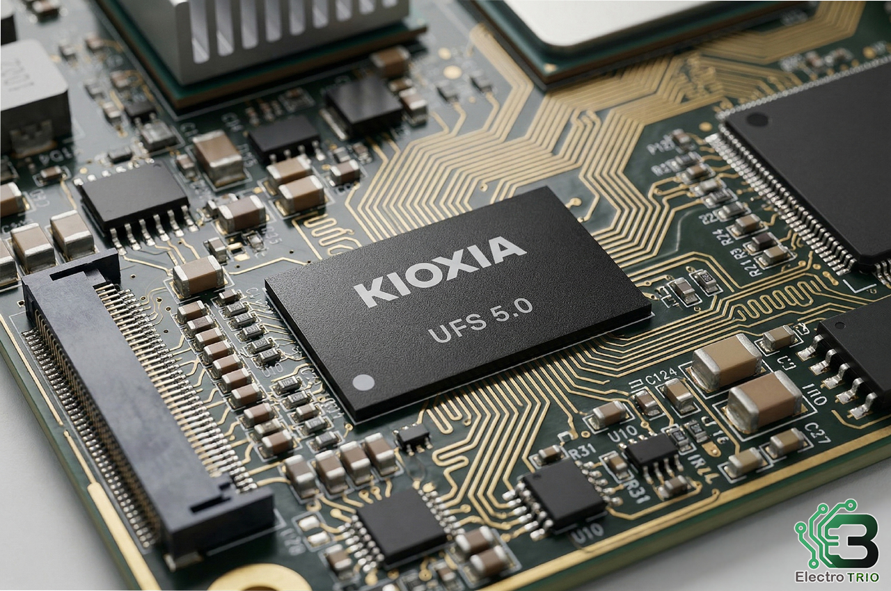 Kioxia's UFS 5.0 embedded flash memory